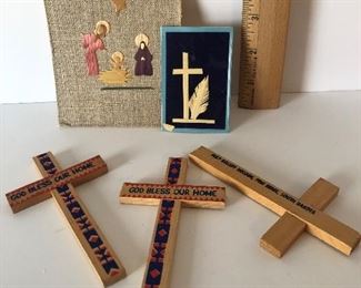 Lot #156 misc religious items, $6/all 