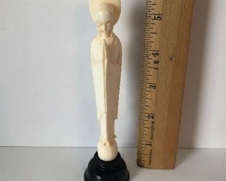 Lot #234 carved bone? Mary $24
