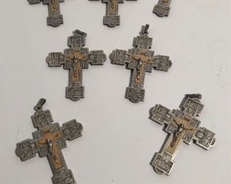 Lot #309 nice larger crosses, 7 available, $24 each