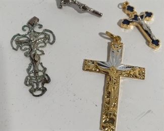 Lot #333 collection of 4 crosses, $10/all