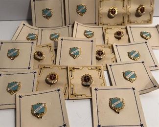 Lot #350 choir boy and music pins, all sold together as a lot, $100/all 
