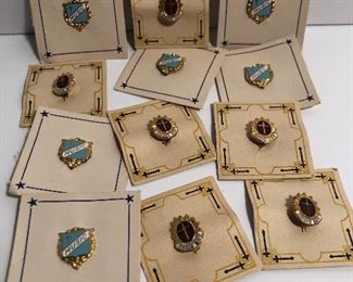 Lot #351 choir boy and music pins lot, all sold together, $70/all together