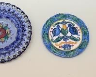 The two plates on the left were sold.