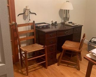The desk was sold.