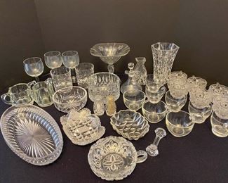 Cut & molded glassware https://ctbids.com/#!/description/share/410199