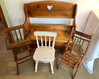 Unique wooden seating set https://ctbids.com/#!/description/share/410243