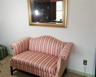 Striped Sofa Love Seat and Wall Mirror
https://ctbids.com/#!/description/share/410270 