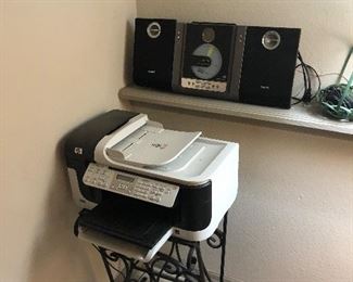 printer, cd player