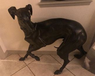 bronze smaller Greyhound