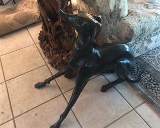Bronze larger Greyhound