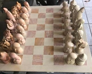 African chess set