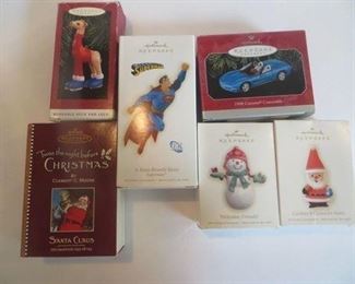 Assorted vintage Hallmark ornaments:  $20 for the lot
