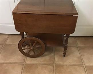 Antique Maple Tea Cart