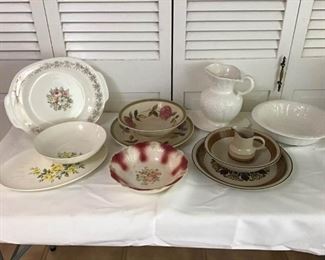 Assortment of Serving Dishes