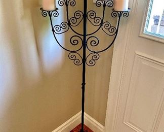 Floor candelabra