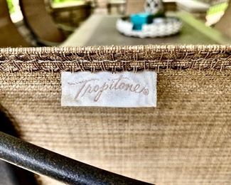 Tropitone Montreux Sling Chaise Lounge Patio table and chairs and glider