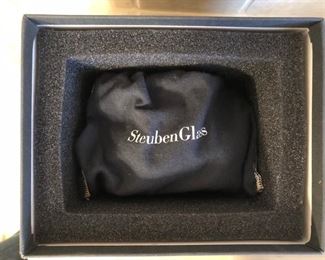 Steuben Yearling Horse Crystal Sculpture - New in Box
#8985 By Taf Lebel Schaefer, 4 ½”h x 5 ½” l Asking $400