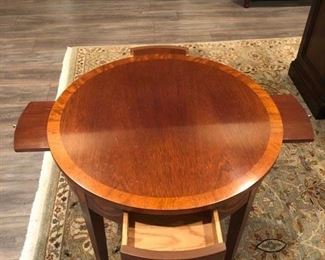 Baker End Table, with 2 drawers & candle pull outs
43”h x 25 1/2d Asking $650