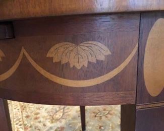 Baker End Table, with 2 drawers & candle pull outs
43”h x 25 1/2d Asking $650