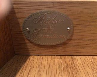 Baker End Table, with 2 drawers & candle pull outs
43”h x 25 1/2d Asking $650