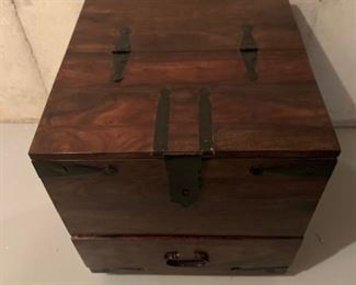 Pottery Barn Storage Side Table $80