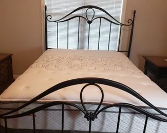 Scroll Embellished Bed Frame