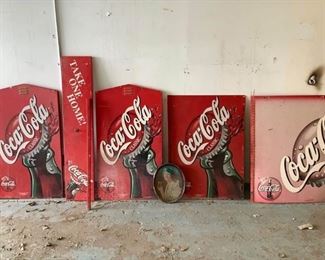 Collectible Coca Cola Signs