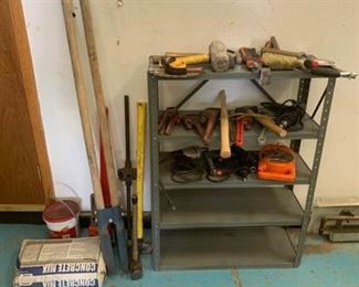 Miscellaneous Tools and Shelf