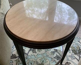 Custom side table (26”W x 24”H) - $300 or best offer 