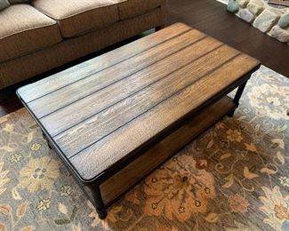 Custom coffee table (50”W x 28”D x 20”H) - $350 or best offer
