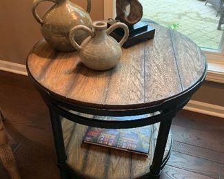Custom side table (27”W x 25”H) - $200 or best offer