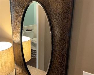Custom mirror (24”W x 40”H) - $200 or best offer