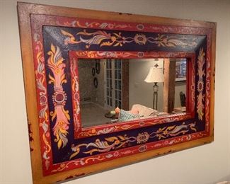 Custom mirror (52”W x 36”H) - $300 or best offer