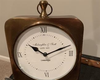 Table clock (14”H) - $25 or best offer