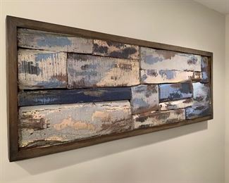 Wall decor (48”W x 18”H) - $125 or best offer
