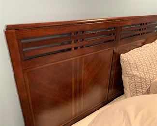 Queen platform bed with storage drawers - $300 or best offer