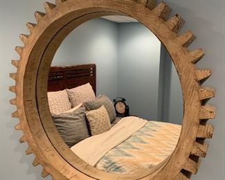 Custom mirror (35”W) - $250 or best offer