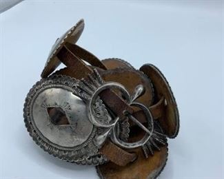 Antique Concho Belt