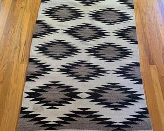 Intricate Design Navajo Double Saddle Blanket
