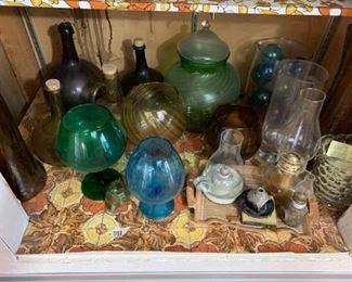 Variety of Large Handblown Glass