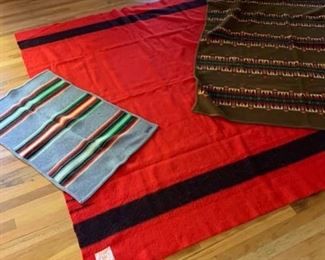 Variety of Pendleton Blankets