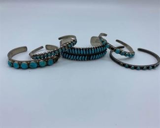 Vintage Turquoise Bracelets