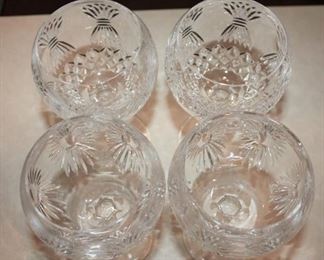 4 Crystal Glasses Millennium Series by WATERFORD CRYSTAL https://ctbids.com/#!/description/share/409627