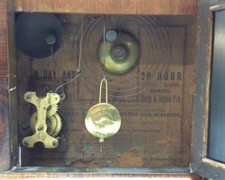 ANTIQUE ANSONIA 8 DAY CLOCK