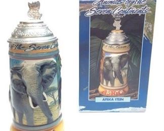 1997 BUDWEISER ANIMALS OF AFRICA STEIN
