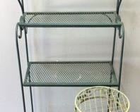 METAL PATIO SHELVING/PLANT STAND