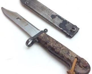 VINTAGE MINI BAYONET w SHEATH,