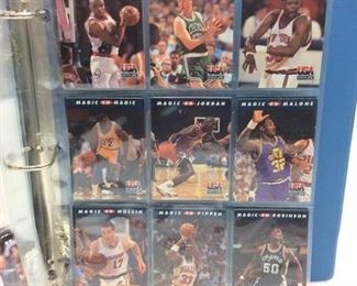 1992 SKYBOX USA BASKETBALL TEAM CARD