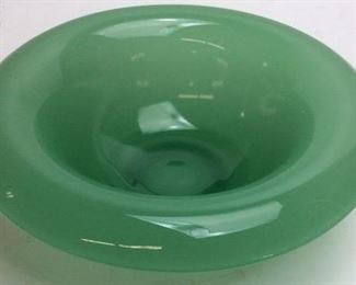 11in JADEITE BOWL