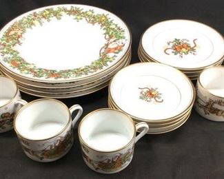 FITZ & FLOYD PLATE SET